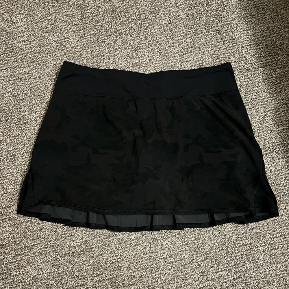 Lululemon Athletica Black Mini Skirt